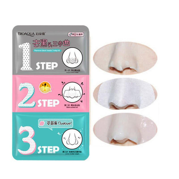 3 Steps Nose Strips